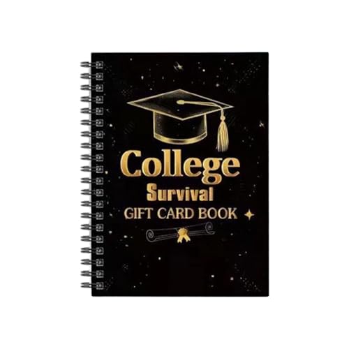 Genérico Libro Álbum de Graduación,Guía de Supervivencia Hecha a Mano   Tarjetero para Universitarios,para Jóvenes Graduados, Cumpleaños, Estudiantes, Instituto, Universidad,