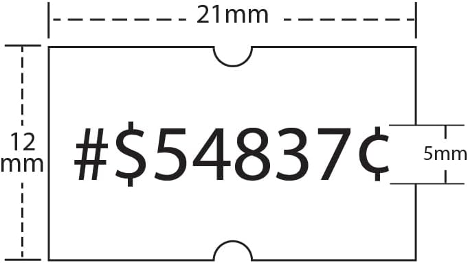 Kenco 18 1 Line Price Gun Kit - Choose Label Quantities and Colors - Includes Ink Rollers- 8 Digit Labeler for Pricing, Dating, and Coding