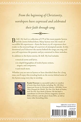 Be Still, My Soul: The Inspiring Stories Behind 175 Of The Most-Loved Hymns #TOP1