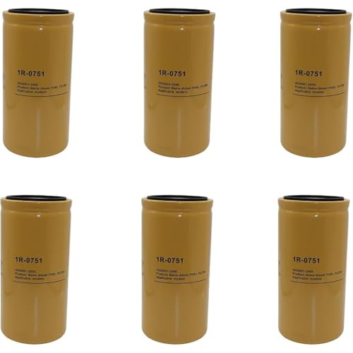 Filtre à carburant 1R-0759 pour camion 797F et moteurs de chantier lot de 6