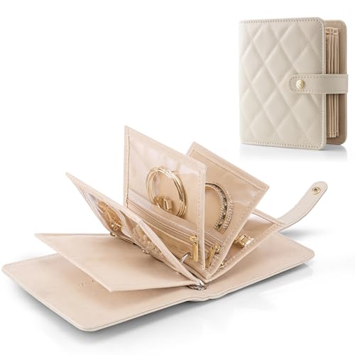 Vlando Travel Jewelry Organizer Case for Her