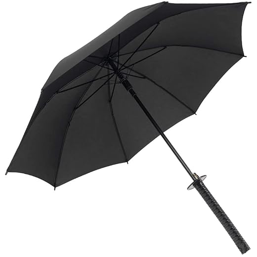 Stylish BIOMICE Samurai Umbrella for Rain