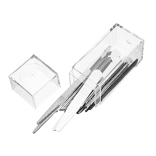 GALPADA Shirt Collar Extenders for Men 40pcs Collar Stays Metal Inserts for Dress Shirts Neck Support