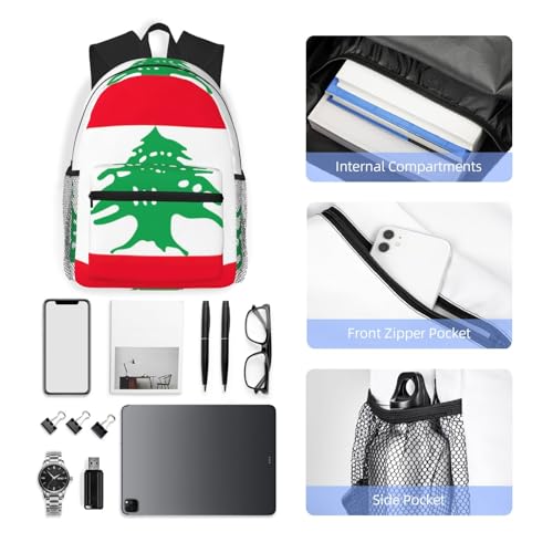 Sac à dos Liban ultra léger et résistant à poches multiples - 6