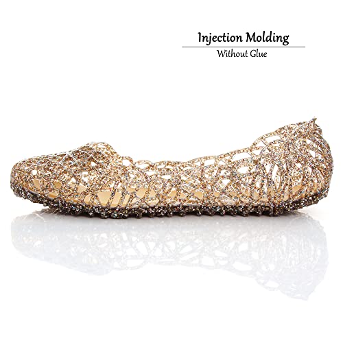 Image of Dear Time Women Flat Heel Summer Beach Jelly Shoes