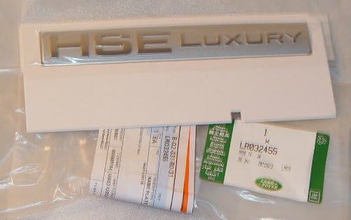 Land Rover Brand Range Rover Sport OEM Sport HSE Luxury Tailgate Badge