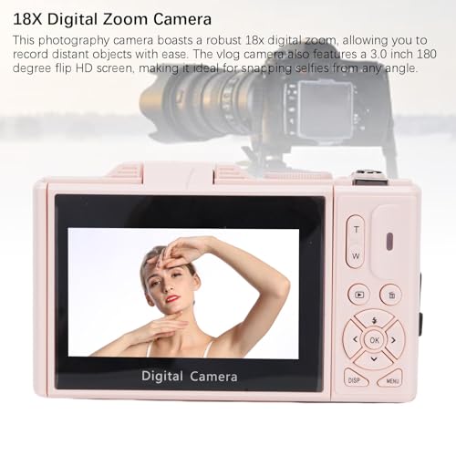 Caméra numérique 5k pour vlog et selfies réussis avec écran orientable - 3