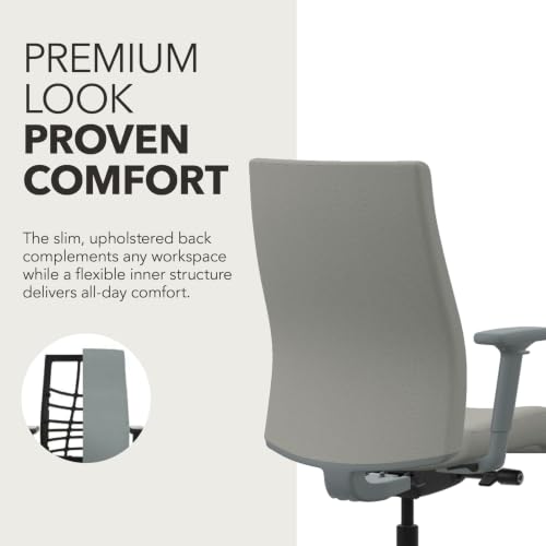 Image of HON Ignition 2.0 Ergonomic Office Chair, Lumbar Support, Desk Chair, Fog