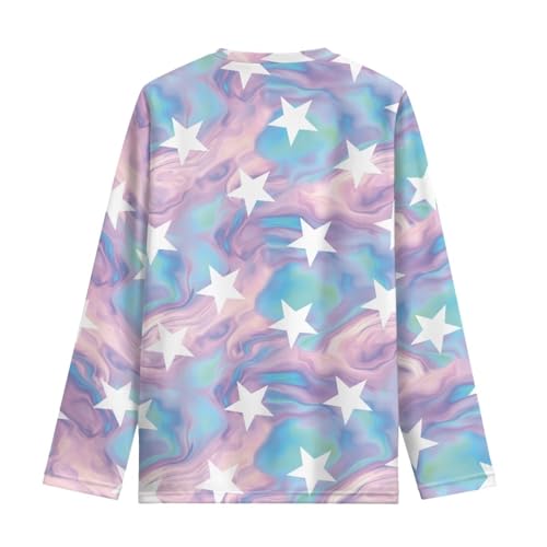 Image of Girls Basic Tee Shirts Outdoor Long Sleeve Shirt Winter Clothes Size 3-16 Top Fall Clothes Gift for Holiday