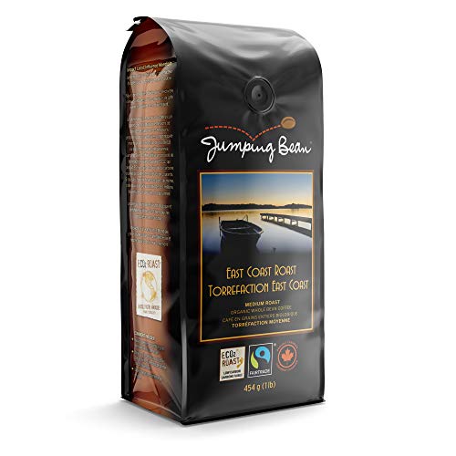 Jumping Bean Organic East Coast Roast Café en Grano 454 GR miniatura 4
