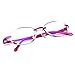 Produktbild TERAISE Randlose Lesebrille Mode Diamant Cut Edge Design anti-blau Objektiv Brillenleser für Frauen(2.5x)