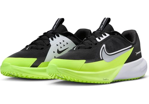 Nike Sonic Fly Big Kids' Running Shoes (FZ0017-002, Black/White/Volt/Wolf Grey)2