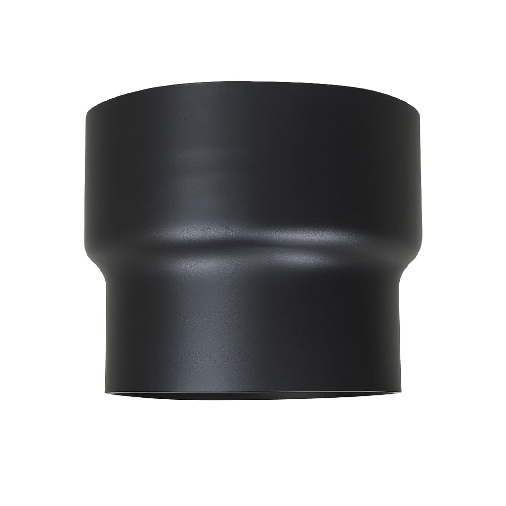 BirnePower Augmentation de Conduit de 160 à 180 mm, Revêtement Senotherm, Tuyau d'Évacuation des Fumées pour Poêle et Cheminée, Épaisseur 2 mm