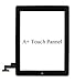 Touch Screen Replacement Front Glass Replacement Digitizer for iPad 2 Model A1397 A1395 A1396(2011), Include Home Button I Tools I Camera Holder I Pre-Installed Adhesive I Tested One by One - Black