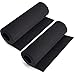 BIBODU Lot de 2 Rouleaux de Gomme EVA de 5 mm de qualité, couleur Noir | L'artisanat, Rembourrage, Costumes, Bricolage, Décoration | Convient garçons filles | Taille de la feuille 150 cm x 32cm