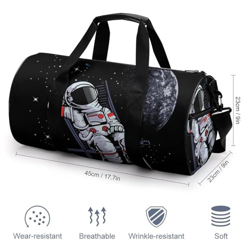 Sac week-end Planète Spatiale idéal pour escapade citadine et voyage court - 2