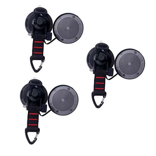 Milisten 3Piezas Ventosa para Camping de Duraderos para Fijar Tiendas y Accesorios para Organizar y Almacenar Casa