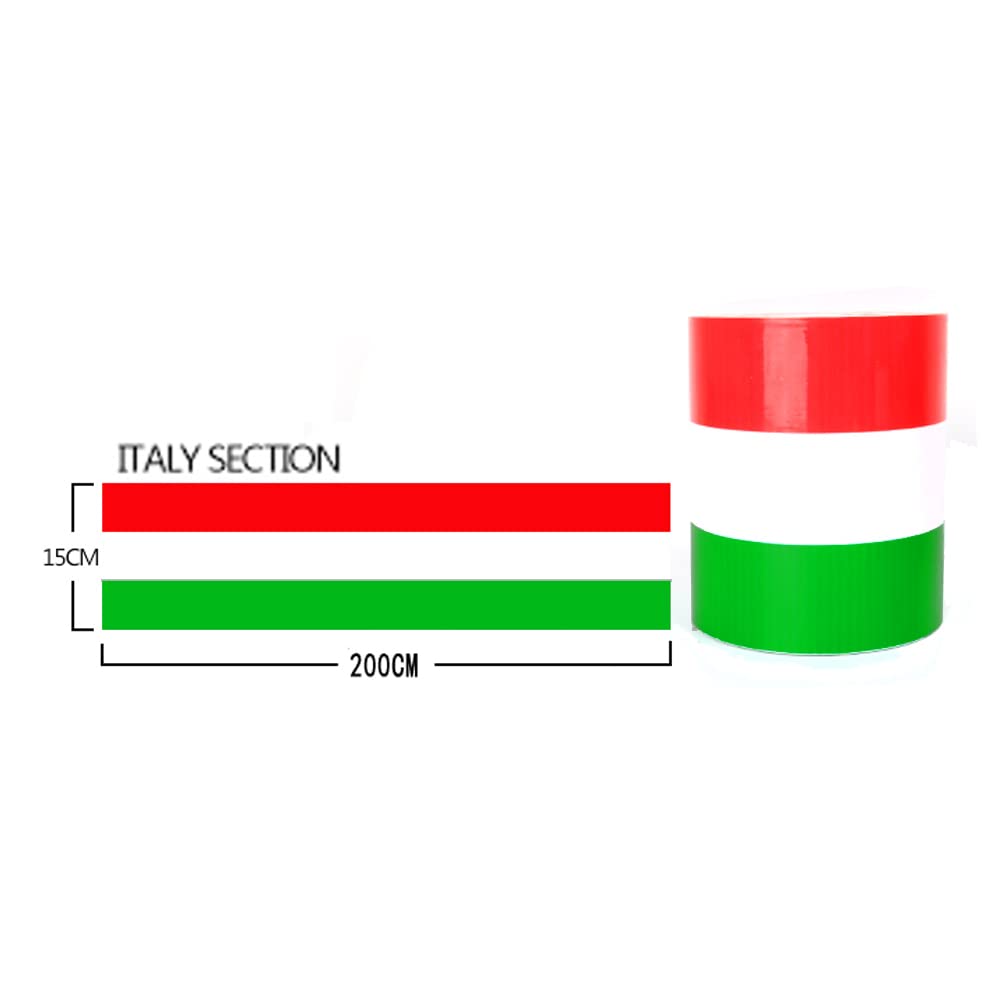 4X Adesivo Sticker Auto Moto Strisce Bandiera Tuning Bermuda