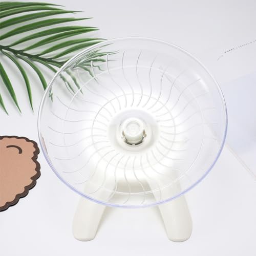 1Pc Wear Resistant Silent Hamster Wheel Non Slip Hamster Flying Saucer Quiet Stable Pets Exercise Running Wheel for Hamsters Gerbils Mice - Image 5