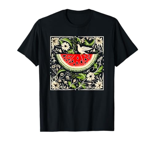 Free Palestine Fruits Watermelon T-Shirt