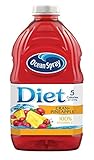 Ocean Spray Diet Cran-Pineapple Juice Drink, 64 Ounce Bottles (Pack Of 8)