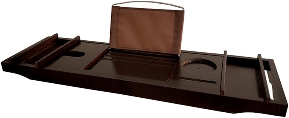 Extendable Bathtub Tray Spa Caddy Organizer Rack Book Wine Tablet Holder Bottom Bathtub Shelf