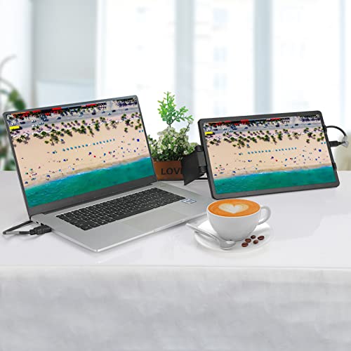 11.6” Extensor De Tela De Laptop, Fhd Ips Monitor De Computador Portátil De 11.6, Polegadas, Plug An