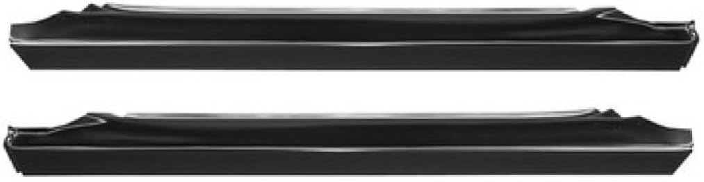 MrTailLight Alloy Steel Black Chevy GMC Truck Rocker Panel Set (88-98)