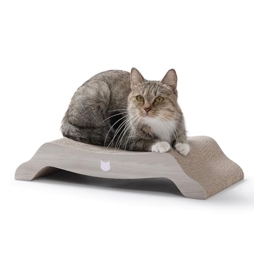 猫壱 爪研ぎ バリバリベッド M ナチュラル