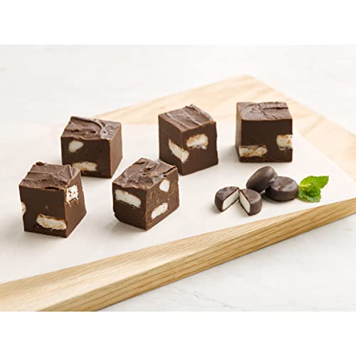 YORK Minis Unwrapped Dark Chocolate Peppermint Patties, Candy Bag, 7.6 oz