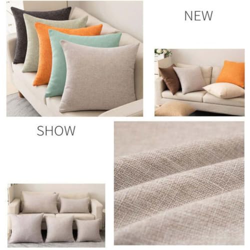 Coussin de canapé en lin rigide pour maintenir les vertèbres et décorer le salon - 5