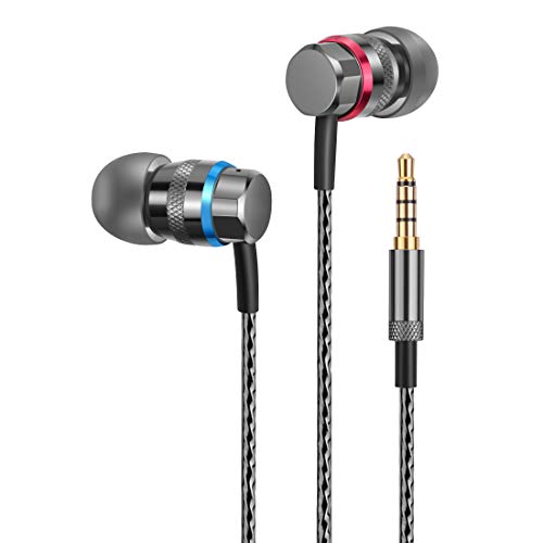 Hifi Walker A2, High Resolution Wired Earbuds, In Ear Headphones, Dynamic Crystal Clear Sound, 3.5Mm Jack (No Mic) For Android Phones,Ipad,Ipod, Computers, Laptops, Hi-Res Earbuds For Hifi Mp3 Player #TOP1