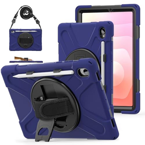 Housse Samsung Galaxy Tab S11 fine et robuste finition bleu marine