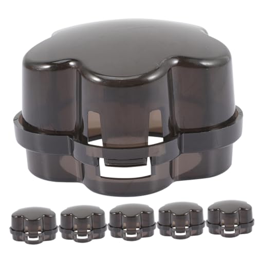 Garneck 6pcs Gas Stove Knob Covers Childproof Safety Guard for Gas Range Protecting Kitchen Appliances
