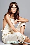  Notebook : Alexa Chung Wile Ruled 100 Pages for School Home or Work - Father Day , Mother Day - Thankgiving Notebook Gift Ideas #86