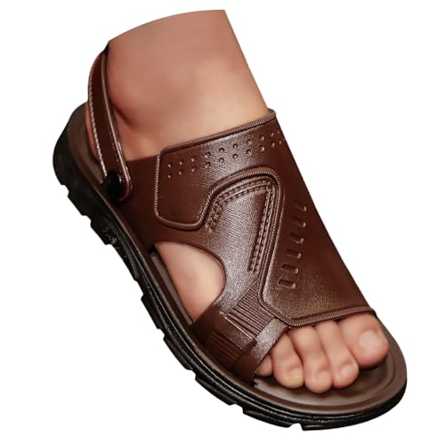 Sandalias de verano para hombre ligeras con correa de talón ajustable 7