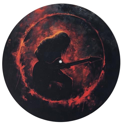 Slipmat - Alfombrilla de Goma para Tocadiscos (30,5 cm)