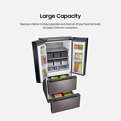 Samsung RQ48T9432T1/AA 17.3 Cu Ft Smart Kimchi & Specialty 4-Door French Door Refrigerator W/ Freezer thumb #4