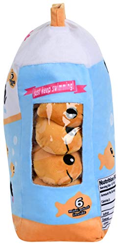 Iscream Play With Your Food! Go Fish! Fleece Play Pillow Set With Embriodered Accents #TOP2