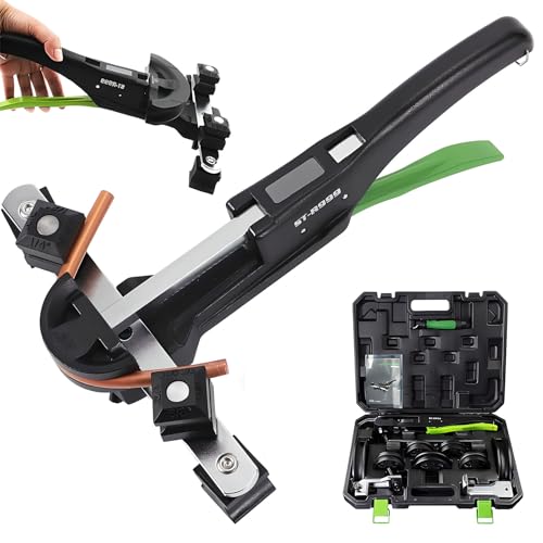 Compatibilità versatile per tubi di varie dimensioni: la nostra curvatubi è progettata per adattarsi a una gamma di diametri esterni di tubi, tra cui Φ1/4'', 5/16'', 3/8'', 1/2'', 5/8' 