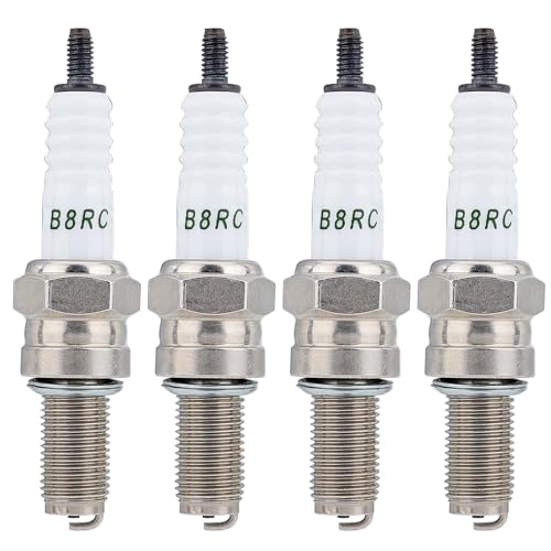 CR8E Resistor Sparkplug for NGK Yama-ha YFZ450 YZ250F YZ450F 700 2006-2018 Torch B8RC Replace Kawa-saki 92070-0019 HONDA 98059-58816 4PACK