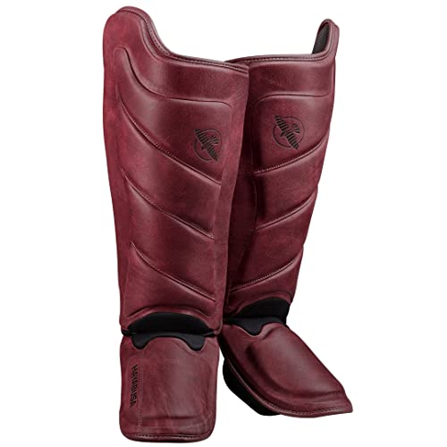 Hayabusa T3 LX Striking Shinguards - Crimson, Medium