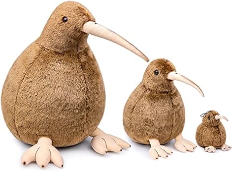 Peluche Kiwi Réaliste 12cm - Jouet Doux Pour Enfants, Cadeau Mignon Animaux