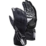 Kaedear(カエディア) バイク グローブ 冬 防寒グローブ 冬用グローブ 春 秋 冬 バイク用グローブ オートバイ カーボン プロテクター スマホ対応 防風 裏起毛 サーモストリート+ KDR-MX-GL7W (ブラック, XL)