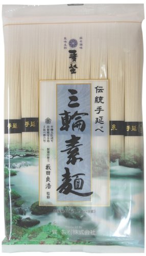 麦坐 三輪素麺 伝統手延べ三輪素麺 400g