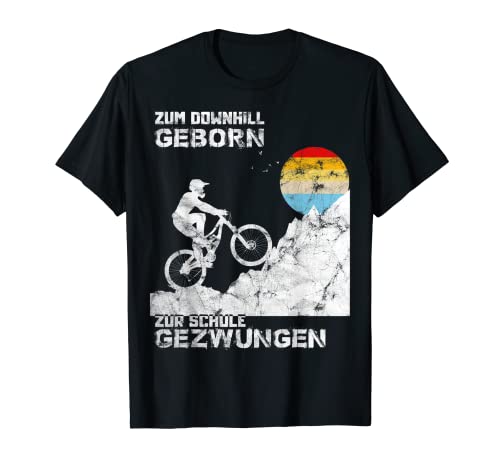 Deportes de descenso MTB vintage retro Camiseta