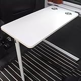 Platzsparender Klapptisch für Wohnmobil, Esszimmer, Picknick, Computer-Arbeitsplatz, vielseitiger Campingtisch für kleine Räume und einfache Lagerung