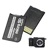 Langlebig und tragbar: Dieser leichte, schwarze Micro-SD-Adapter ist aus langlebigen Materialien gefertigt und verfügt über eine stabile Firmware, die eine langfristige Nutzung ohne Geschwindigkeitsabfälle oder Schäden gewährleistet. Seine kompakte Größe macht es einfach zu tragen, ideal für alle, die Speichererweiterung oder Datensicherung benötigen.