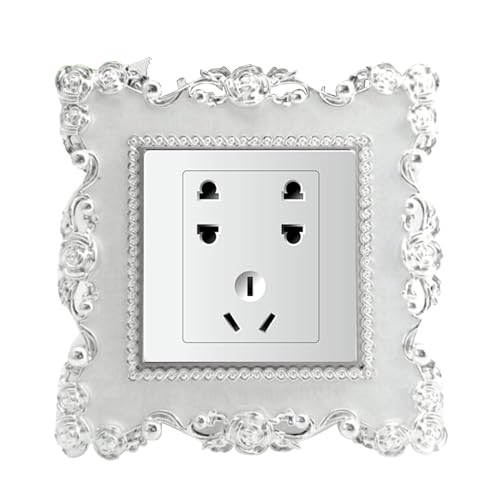 Power Light Socket Cover – Enclosure Trim, Resisting Border Structure, Secure Plug Interface Barrier for Device Regions | Apartment Room Surfaces, Daily Power Access Points