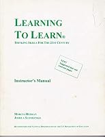 Learning to Learn: Thinking Skills for the 21st Century Tenth Edition 0006683282 Book Cover